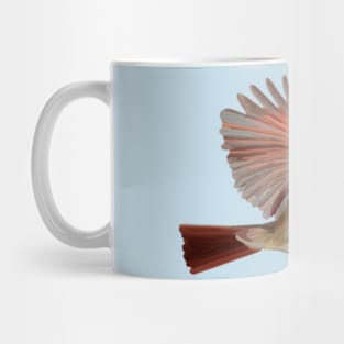 Female Cardinal Illustration Mug